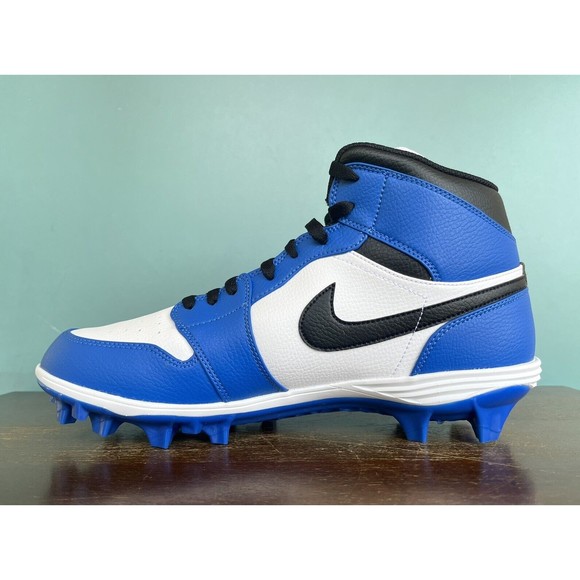 Jordan 1 Mid TD Alpha Menace Royal Blue Football Cleats Men\'s Size 13 FJ6805-104 main image 11